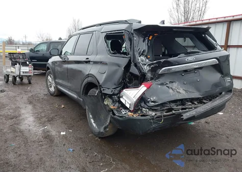 2020 Ford Explorer Xlt from USA, damaged, VIN 1FMSK7DH1LGC91269